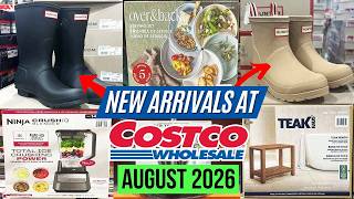 🔥COSTCO NEW ARRIVALS FOR AUGUST 2026:🚨GREAT FINDS! Rain Boots, Short Boots, Swirl Bowls & More