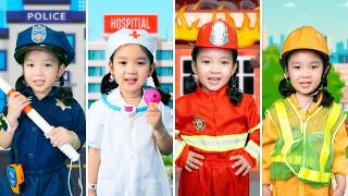 Tim Penyelamat Superhero 🚒| Pemadam, Polisi atau Dokter? Lagu Anak-anak ☀️