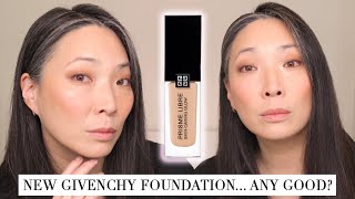 GIVENCHY Prisme Libre Skin-Caring Glow Foundation Wear Test - YouTube