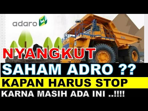 NYANGKUT DI ADRO?? GINI SOLUSINYA!! SAHAM ADRO TURUN 46,75 % SEPANJANG 2023, KAPAN HARUS STOP LOSS?