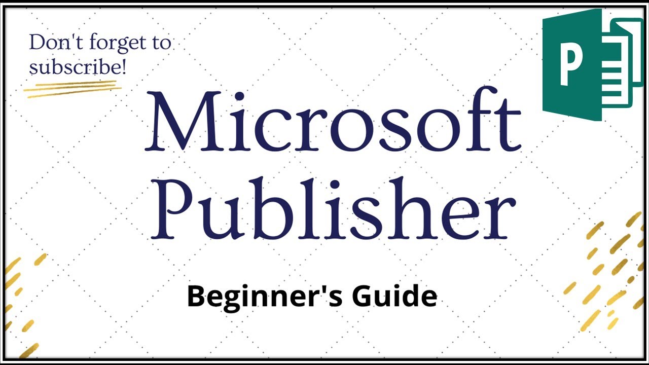 Microsoft Publisher Bangla Tutorial / Publisher Tutorial / Digital Edu ...