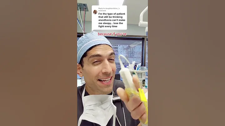 Waking up embarrassed from anesthesia 😳