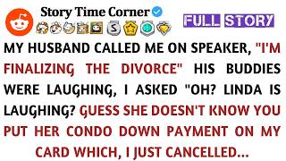 MY HUSBAND CALLED ME ON SPEAKER, I'M FINALIZING THE DIVORCE HIS BUDDIES WERE LAUGHING, I ASKED...