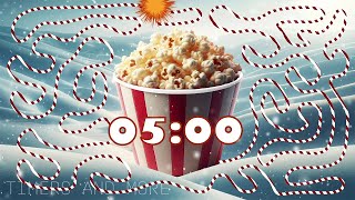 5 Minute Winter themed Popcorn 🍿 bomb 💣 timer
