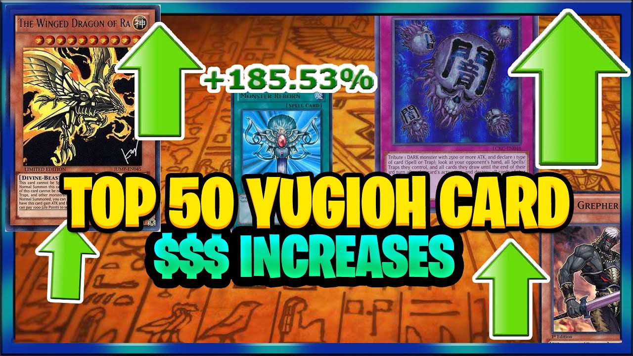 top 50 yugioh cards Yu-Gi-Oh! Card Assorted Lot (Commons/Uncommons,Holos, Rares) by Cazillion Cards : Toys & Games The 50 Most Expensive Yu-Gi-Oh