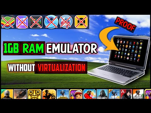 New Android Emulator For 1GB Ram Without VT (Virtualization Technology) On Low-End Computer