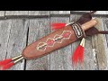 Knife Making - Native American knife and Quillwork sheath