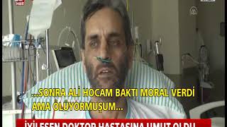 Kayseri Şehir Hastanesi Doktoru Hastasına Umut Oldu