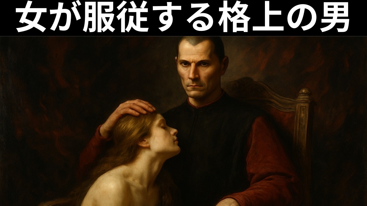 女が服従したくなる”格上男”に認定させるマキャベリの心理テクニック
