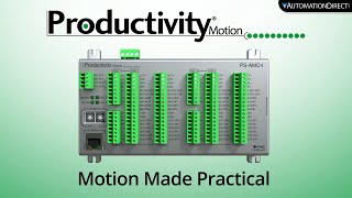 Productivity AMC - Motion Made Practical for the Productivity PLC at AutomationDirect screenshot 3