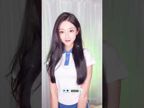 Asian Girl At Home Changed Into School Uniform | #asian #girl #changed #uniform #school #4k #drees