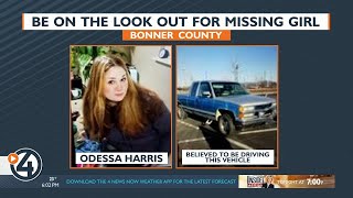 Bonner County Sheriff’s Office searching for missing girl