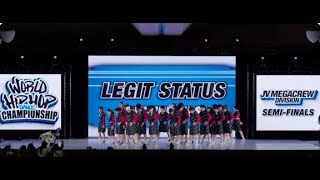 Legit Status - Philippines | JV MegaCrew Division Semi-Finals 2023 World Hip Hop Dance Championship