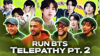OUR FIRST TIME WATCHING RUN BTS! Special Episode - Telepathy Part 2