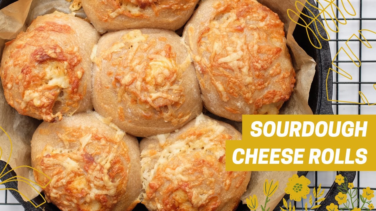 sourdough cheese rolls - Du's Doughs