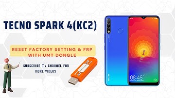 Tecno spark 4 FRP Bypass/Unlock  UMT Dongle / tecno spark frp bypass