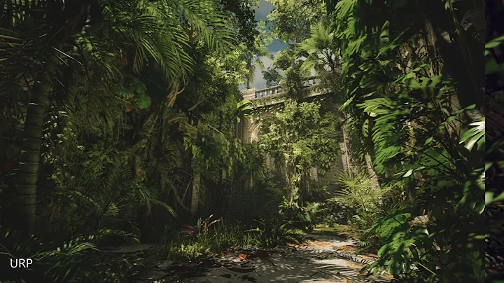 Ruined Atrium - HDRP vs URP