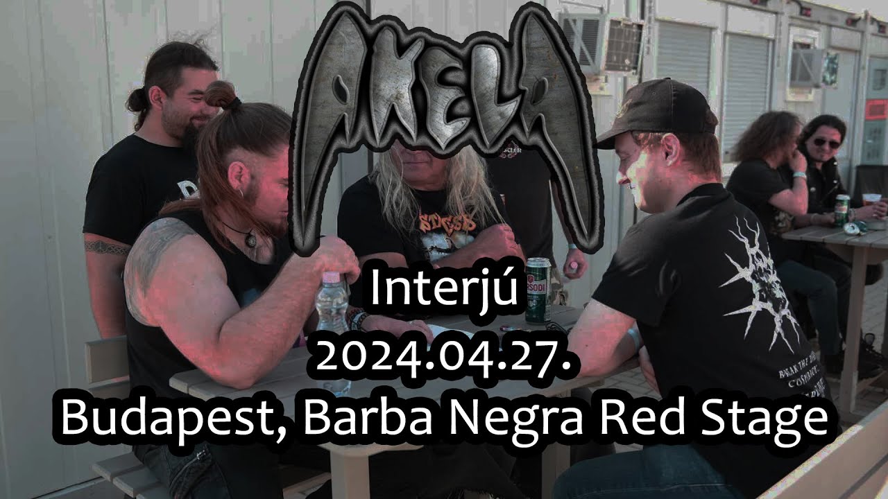 Akela Interjú (2024.04.27. Budapest, Barba Negra Red Stage)