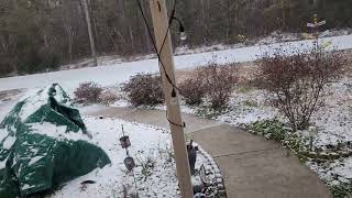 Snowing In South MS For The First Time In Nearly 10 Years