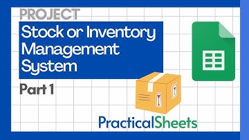 Create a STOCK Management System in Google Sheets - 📊