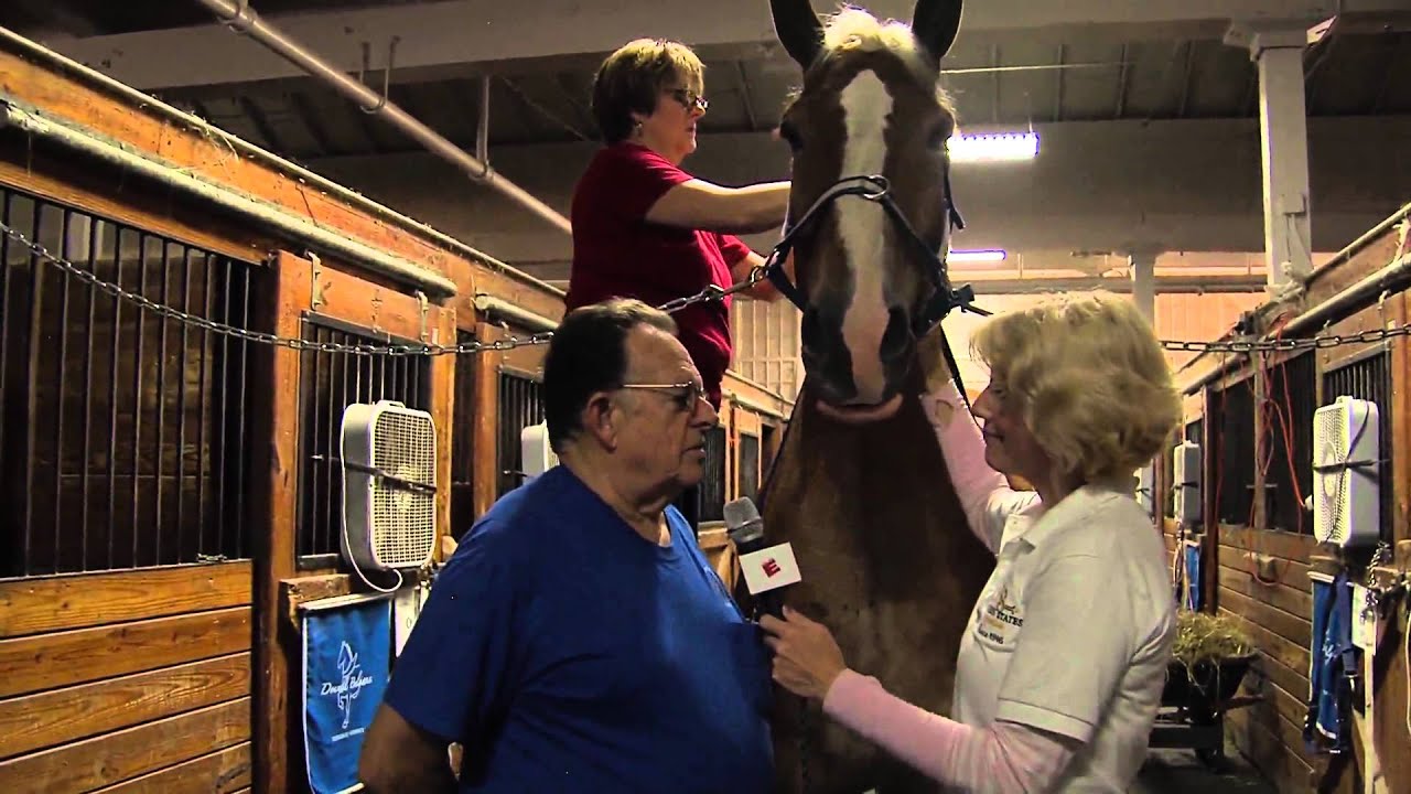susan-kayne-with-russell-carpenter-of-donnell-belgians-at-the-big-e