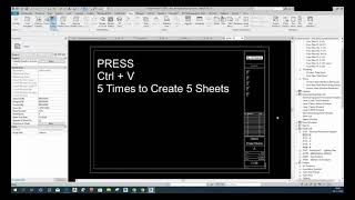 Revit Tips | Creating Multiple Drawing Sheets Using Sheet List in Revit | BIM | BIMALL