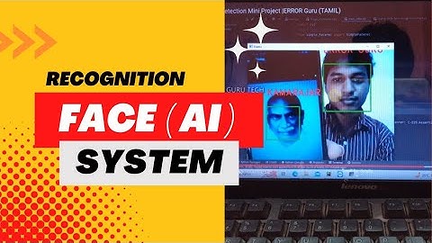 Face Detection Mini Project |ERROR Guru (TAMIL)