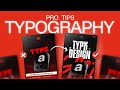 Pro Typography Tips Every Designer Should Know | Size, Weight, Alignment, Spacing & More
