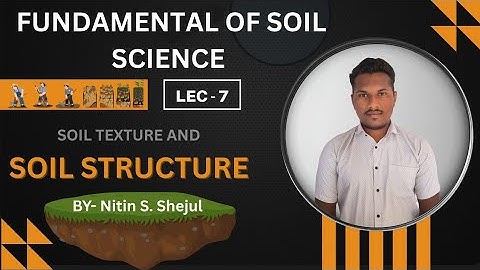 Soil texture & structure. Lecture 7 . Fundamental of soil science. #agriculture #soilscience 