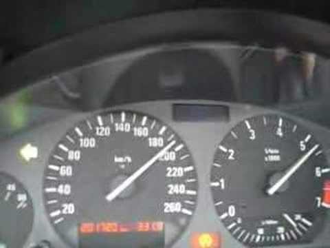 BMW 325i E36 0-220km/h