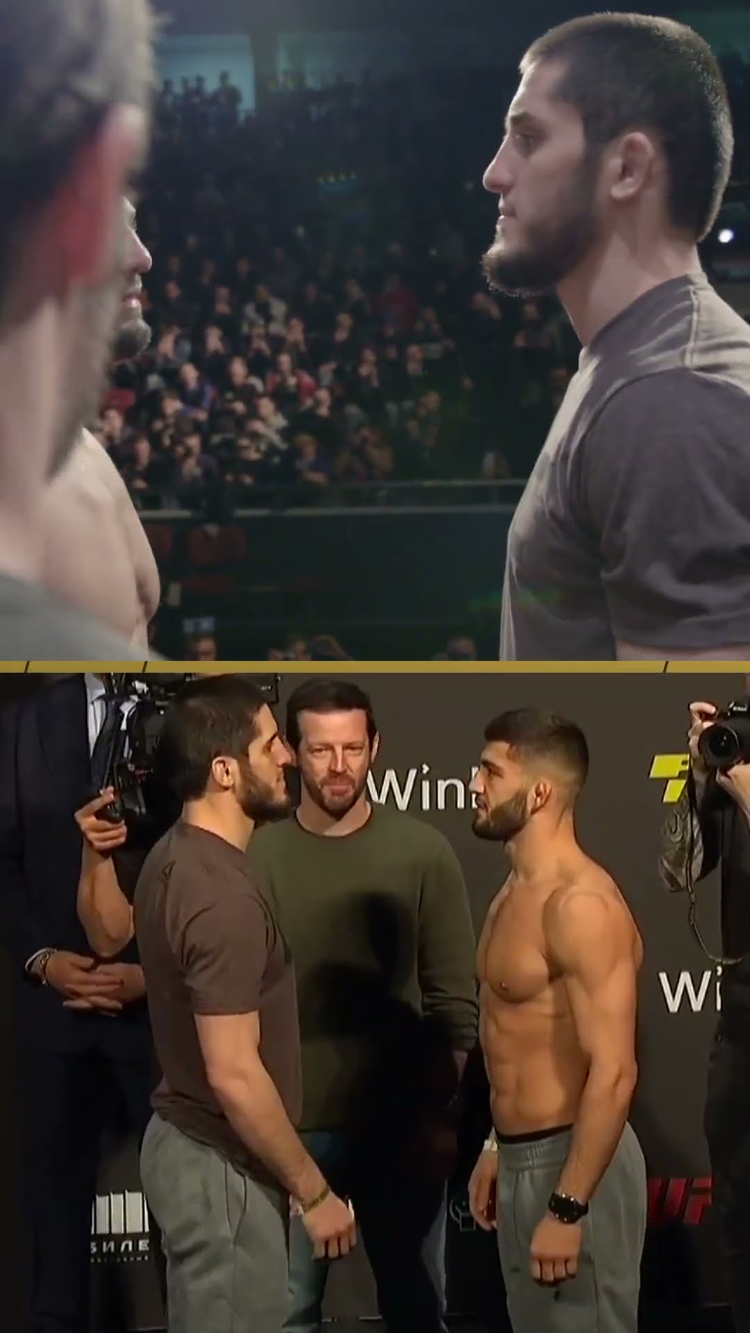 Islam and Arman's First Face Off ? #ufc311