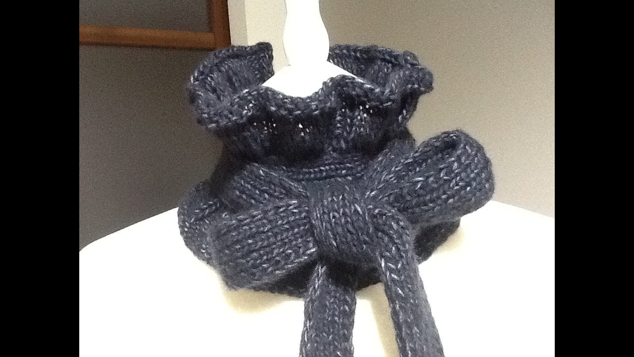 Scaldacollo "fru fru" ai ferri.