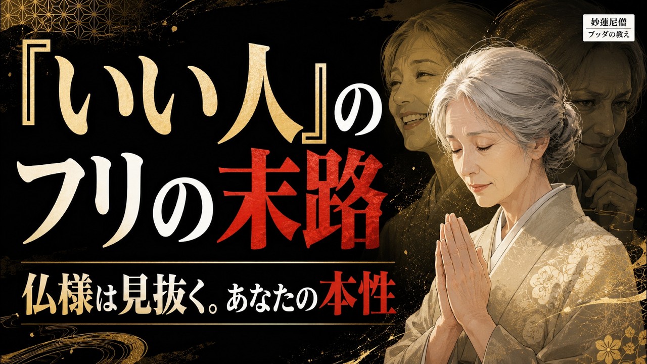 【閲覧注意】老後に“化けの皮”が剥がれる人の共通点。欲を隠して生きるリスクと、本当の「足るを知る」道