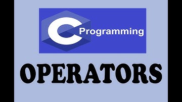OPERATORS IN C PROGRAMMING LANGUAGE (URDU / HINDI)