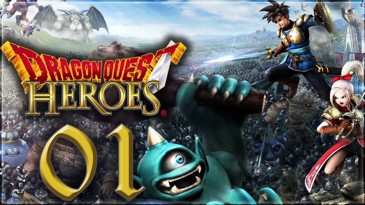 Dragon Quest Heroes Walkthrough Part 1 | No Commentary Gameplay