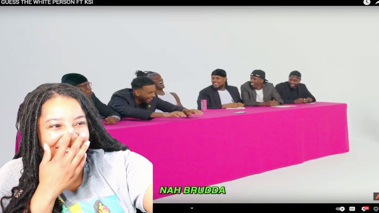 GUESS THE WHITE PERSON FT KSI | Reaction