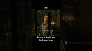 court — The Elder Scrolls V: Skyrim dialogue scene