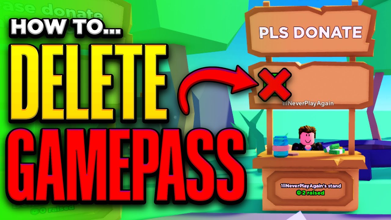 How To Make A Gamepass For PLS DONATE - Playbite