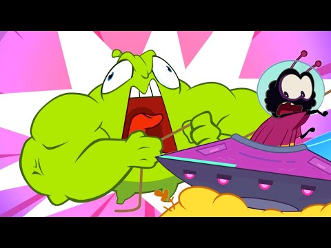 Trapped on an Alien Ship?! 🚀 Om Nom vs. Alien Robots 👽 Om Nom Stories 💥 Super Toons TV