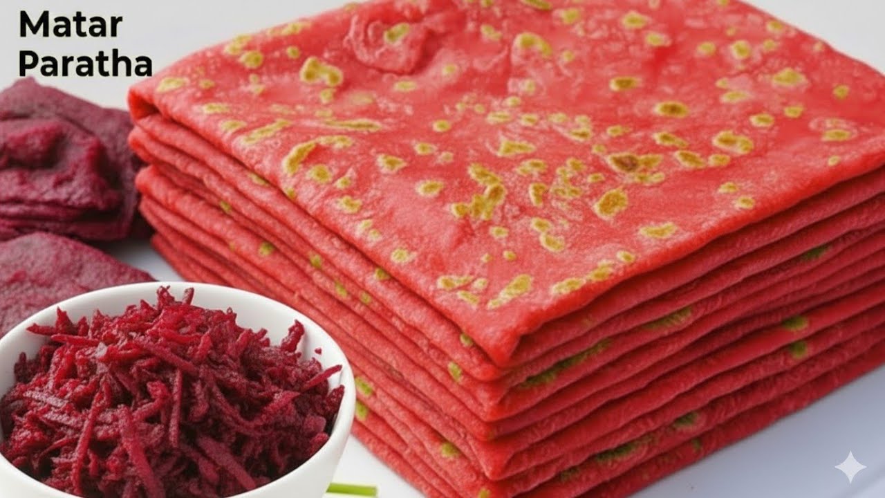 चुकंदर न खाने वाले भी रोज़ मांगेंगे 😍 इतना टेस्टी चुकंदर पराठा | Healthy Beetroot Paratha Recipe