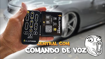 Instalei a Nova Central SLIM POWER VOICE da ABCAR! Controle por Voz e Bluetooth 😳🔥