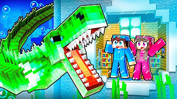 I Built a SECRET UNDERWATER House to Hide From a MUTANT SHARK!