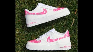 Louis Vuitton Custom Air Force 1 !! 🎨 👟 (Satisfying)  Today's Video I  Made Louis Vuitton Custom Air Force 1 Thanks for watching :) Follow Me if  your new & hope