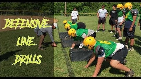 Defensive line Drills