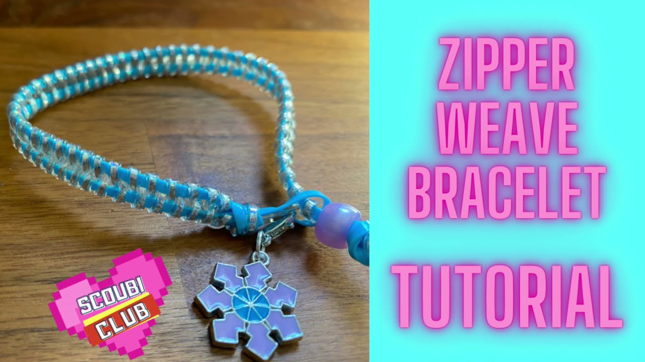 Scoubi Club's Zipper Weave Tutorial - YouTube Scoubi Club's Zipper Weave Tutorial - YouTube