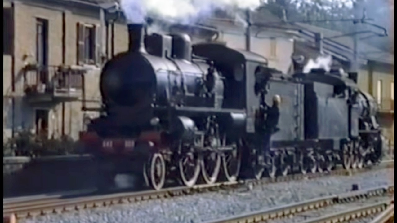 Treno storico ALBA-NIZZA MONFERRATO 1997