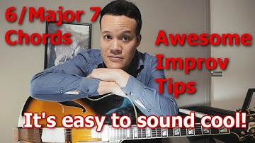 How to sound like a pro on the I chord: major7 sound vs. blues!