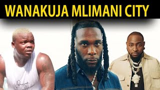 HARMONIZE AWAALIKA BURNABOY ,DAVIDO NA RUGER  KWENYE UZINDUZI WA ALBUM YAKE PALE MLIMANI CITY...