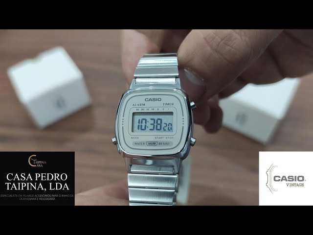 Casio LA670WEA-8AEF - YouTube Vintage