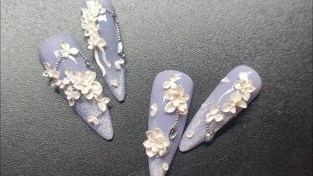 Творчество на типсах. Весенние цветы. 